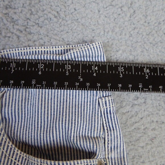 Levi's Jeans Women's Size 29 Mile High Super Skinny Striped Floral Pockets Heart - Picture 9 of 12